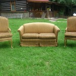 kanapa i dwa fotele po renowacji